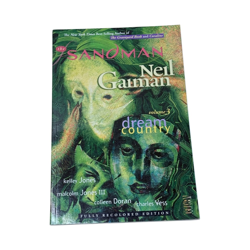 Sandman Dream Country Vol 3 PB Book  2010 Graphic Novel Vertigo Fully Recolored